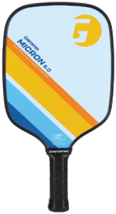 Gamma paddle for pickleball sports